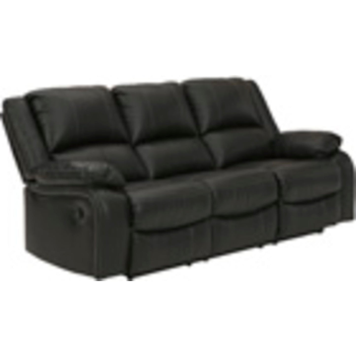 Calderwell Reclining Sofa - Black