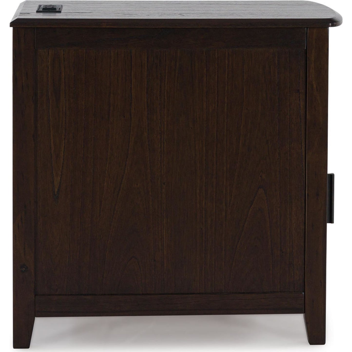 Devonsted Chair Side End Table - Dark Brown