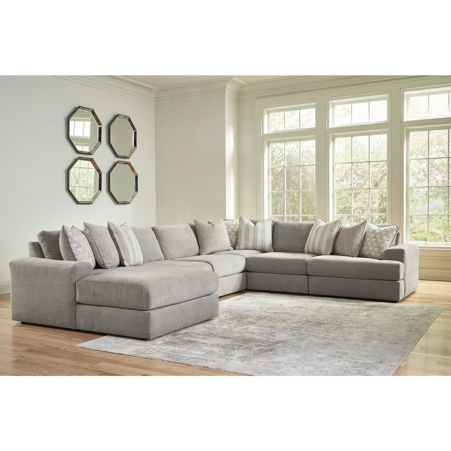 Avaliyah 6 Piece Modular Sectional with Chaise