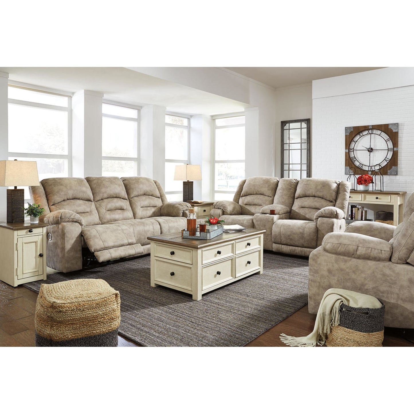 Bolanburg Chairside End Table - Two-tone