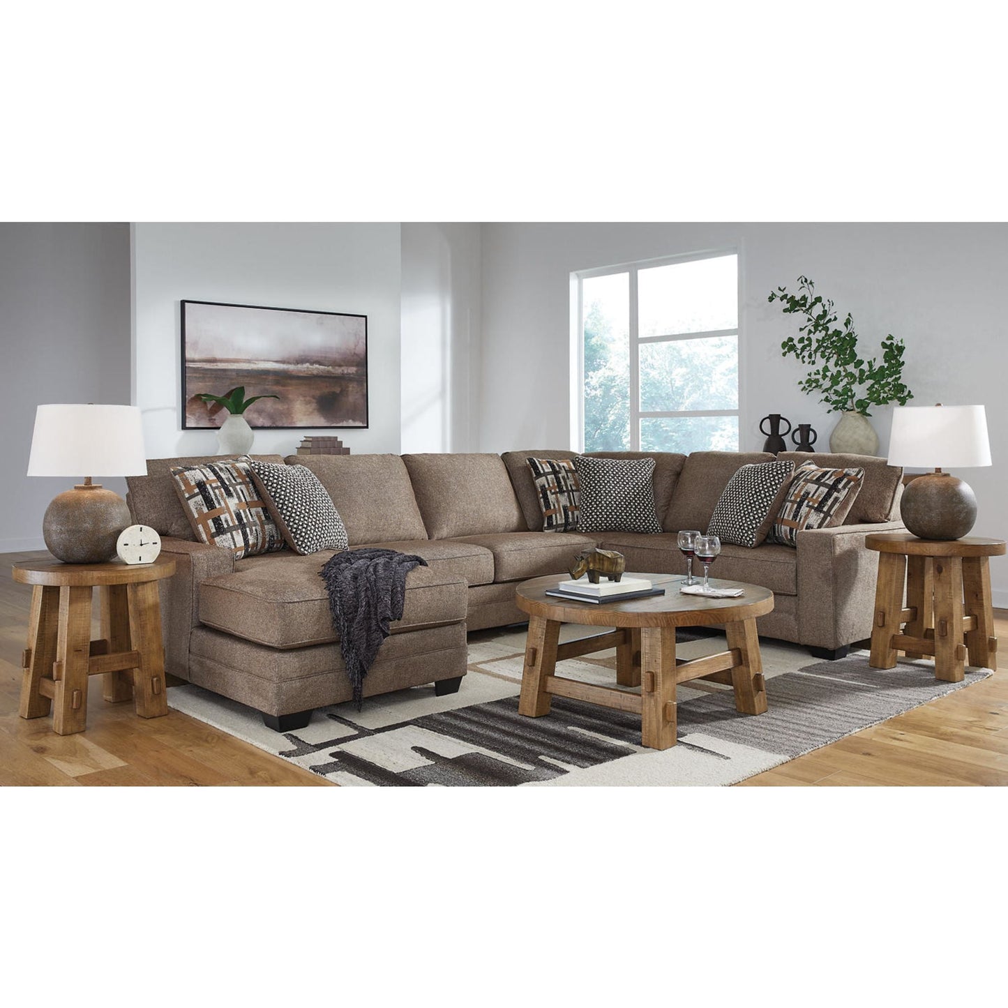 Cannonbrook 3 Piece Sectional with Chaise