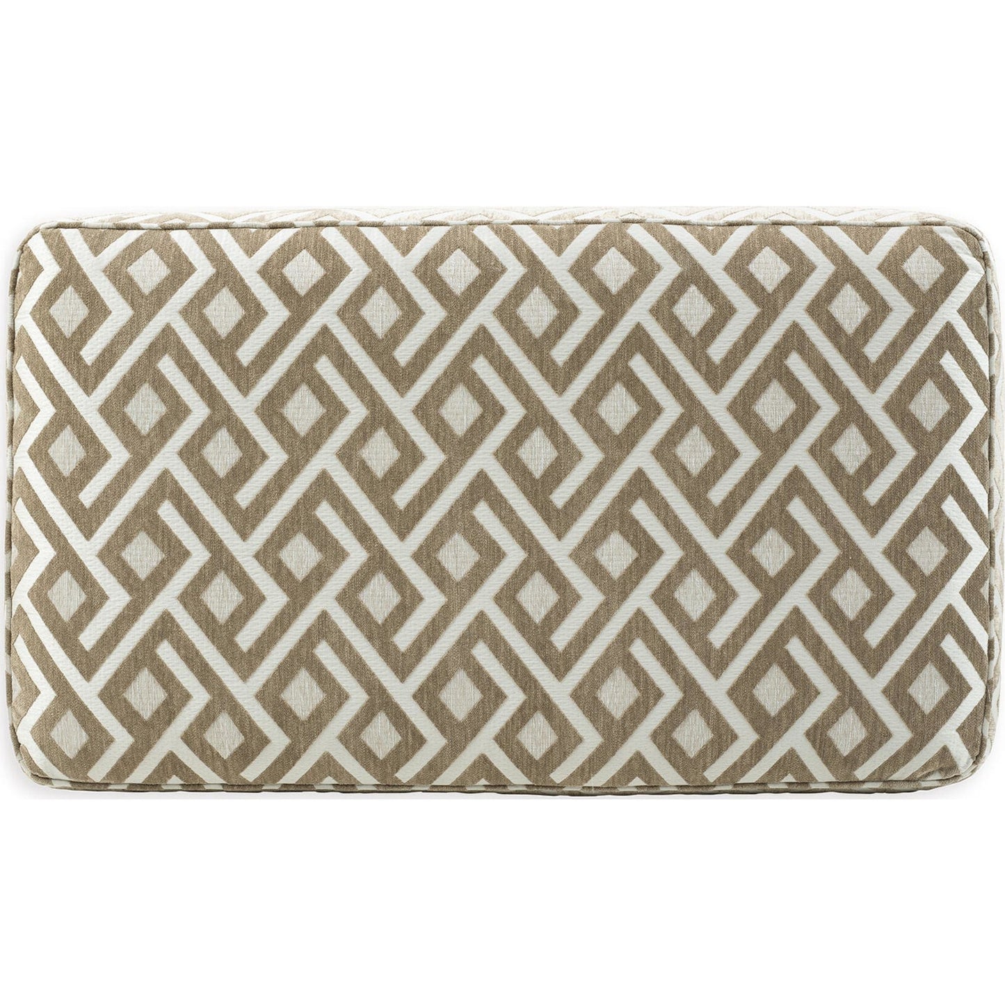 Dovemont Oversized Accent Ottoman - Putty