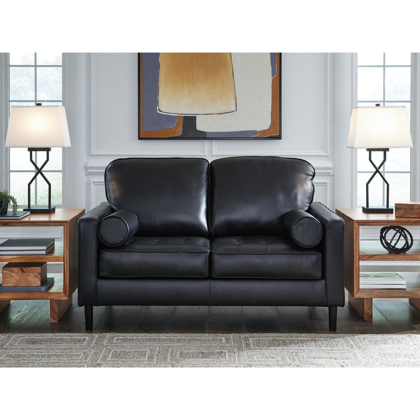 Bryceview Loveseat - Onyx