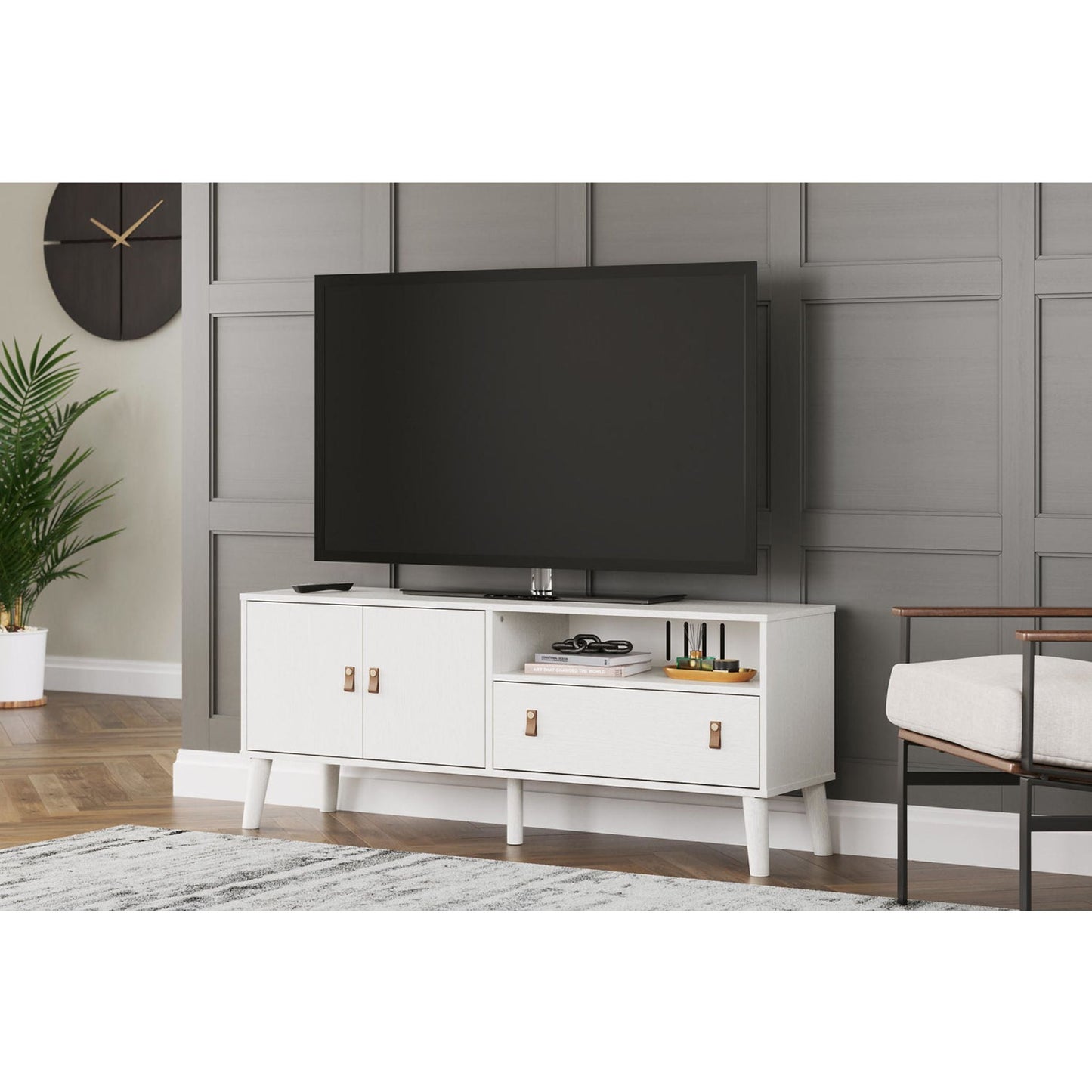 Aprilyn TV Stand - White