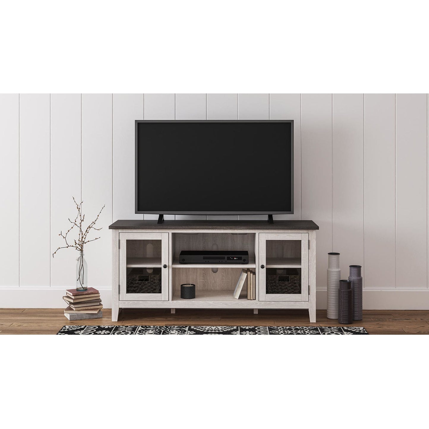 Dorrinson TV Stand - Two-tone