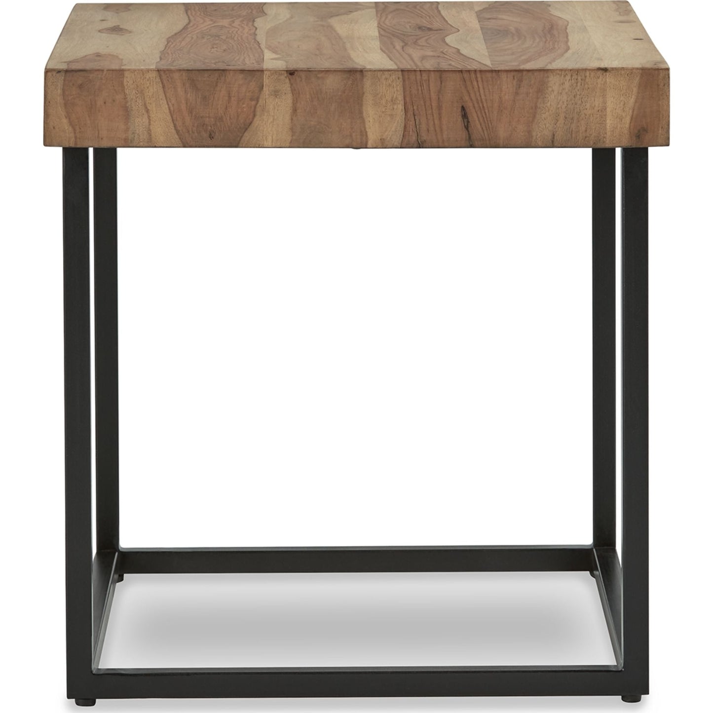 Bellwick End Table - Natural/Black