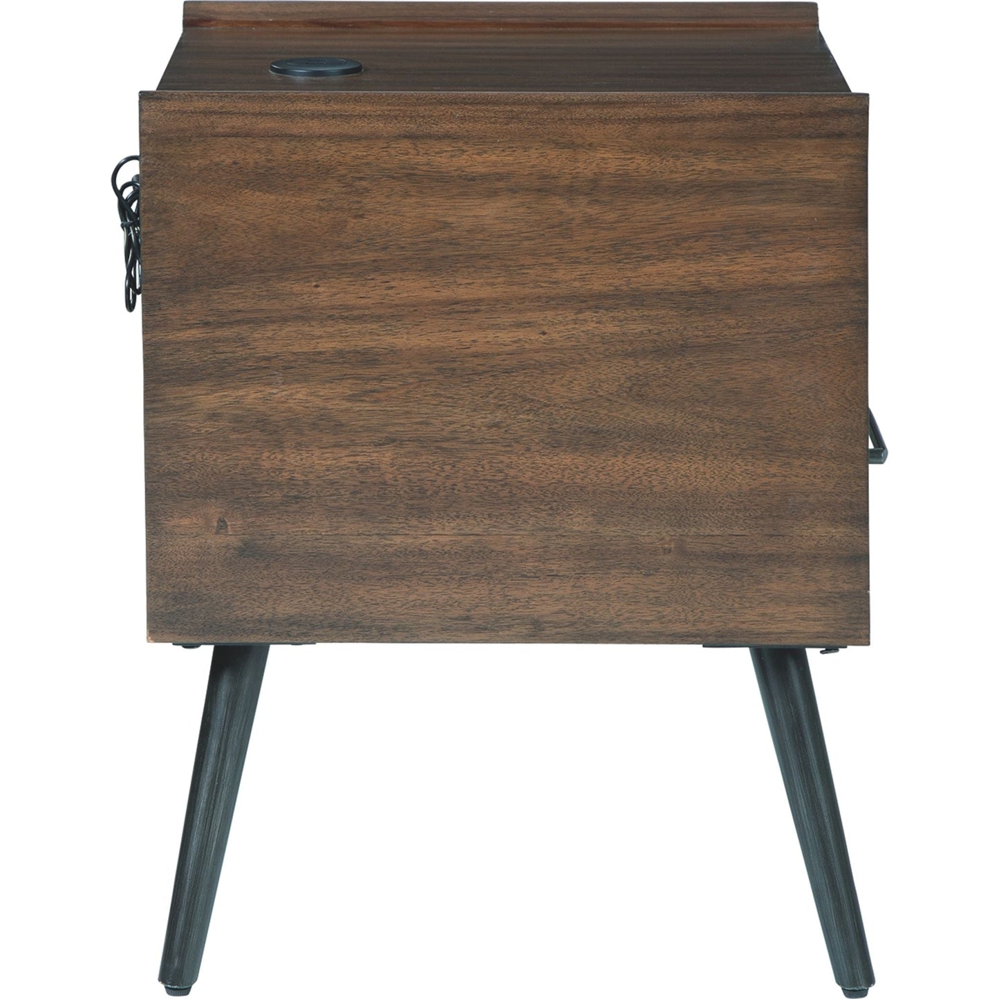 Calmoni End Table - Brown