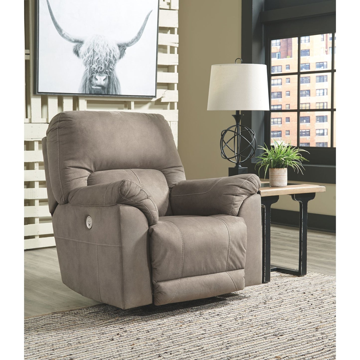 Cavalcade Power Rocker Recliner - Slate