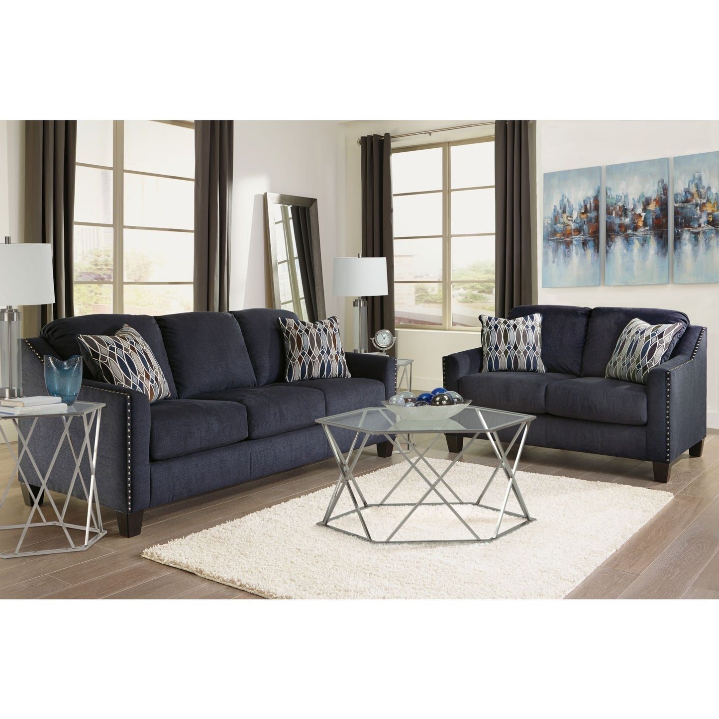Creeal Heights Sofa - Ink