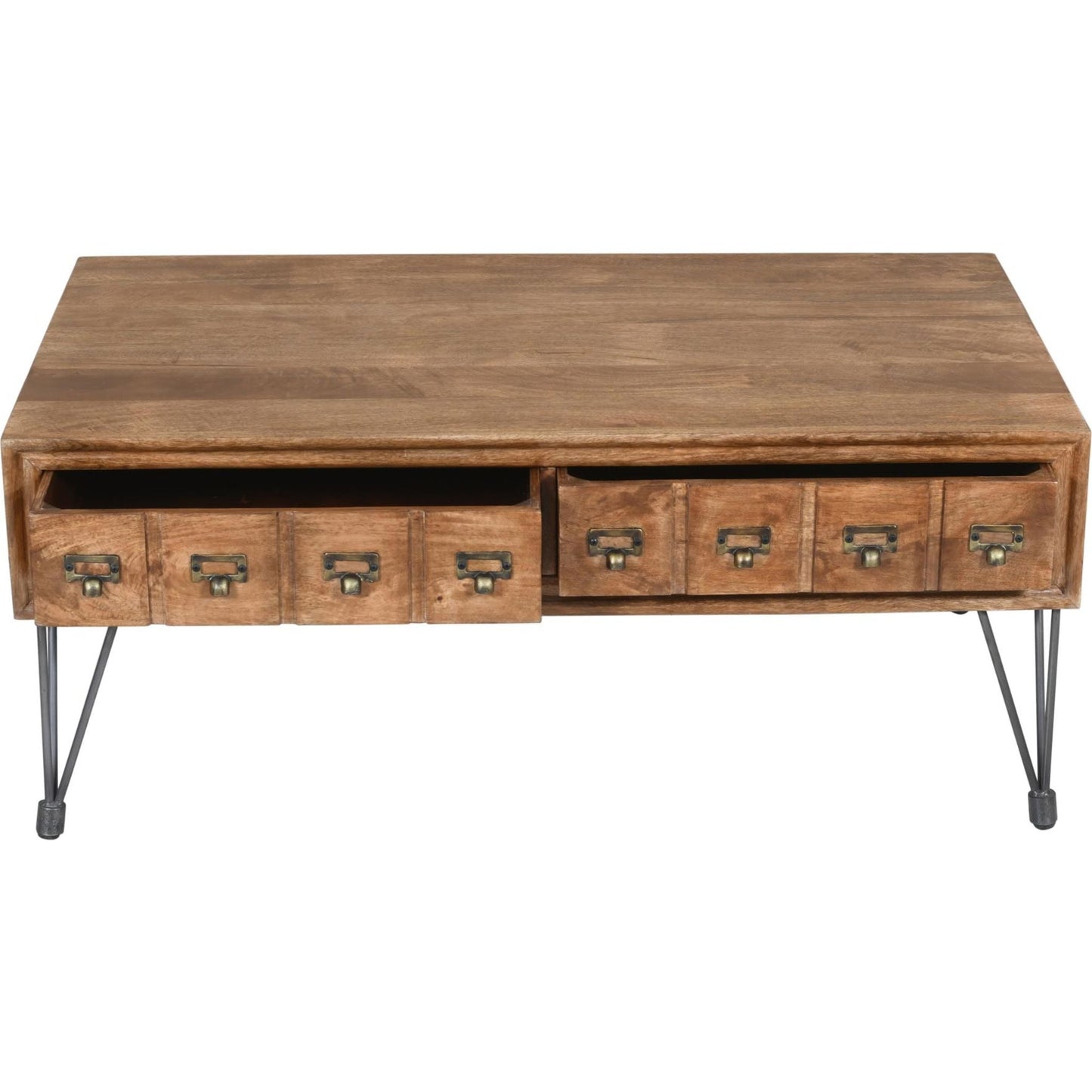 American Vintage Coffee Table - Medium Brown