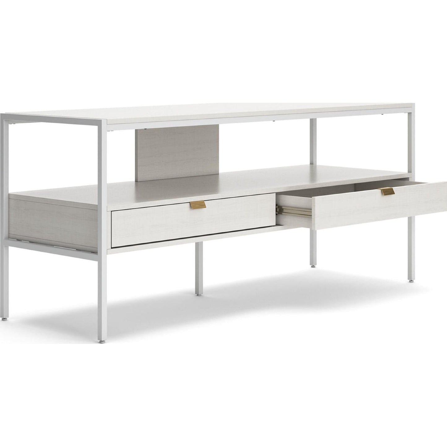Deznee TV Stand - White