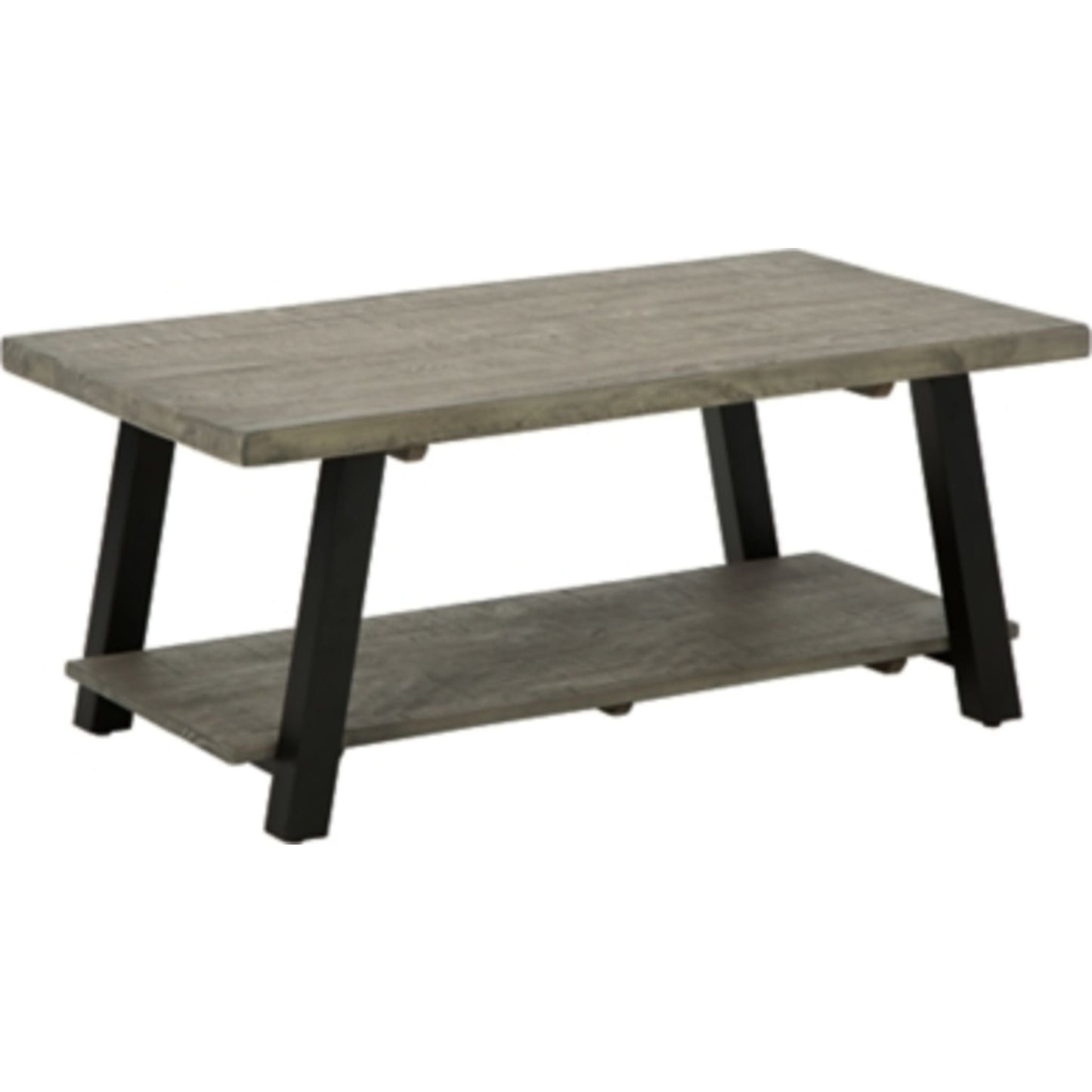 Brennegan Coffee Table - Gray/Black