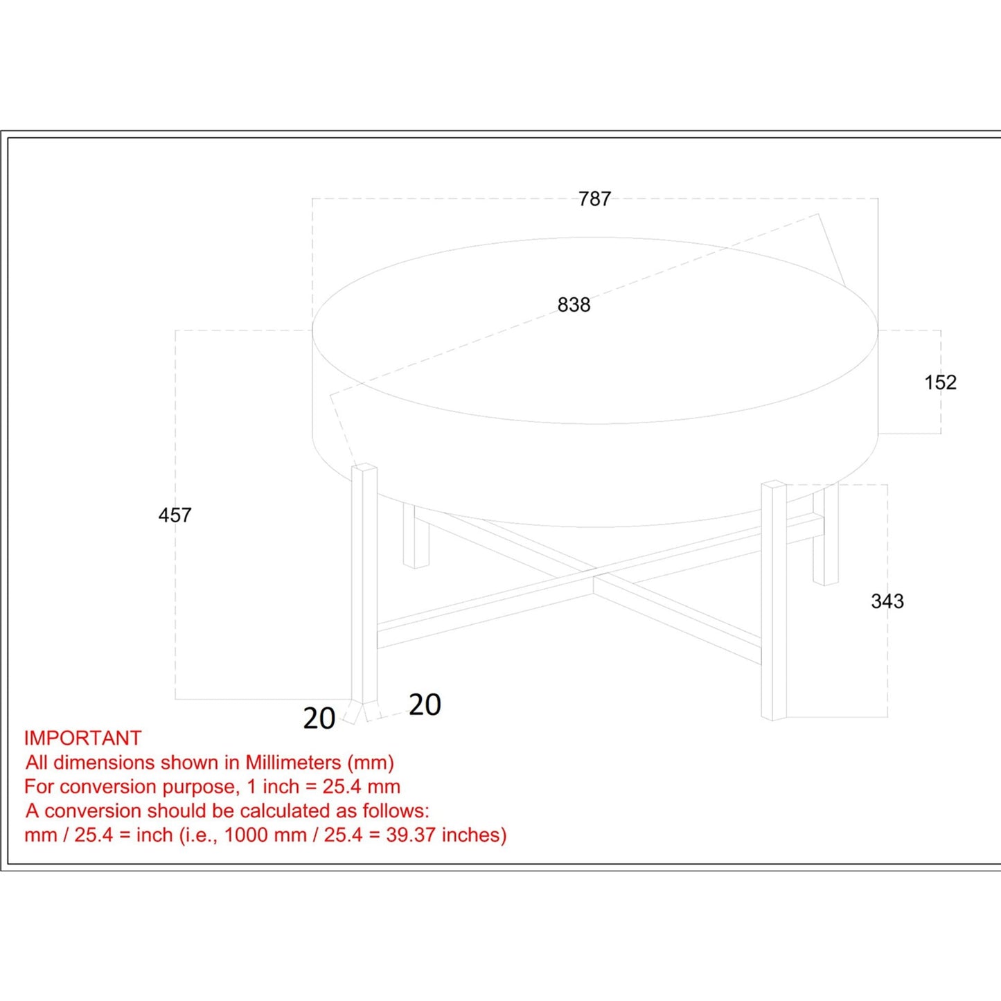 Blox Coffee Table - Natural