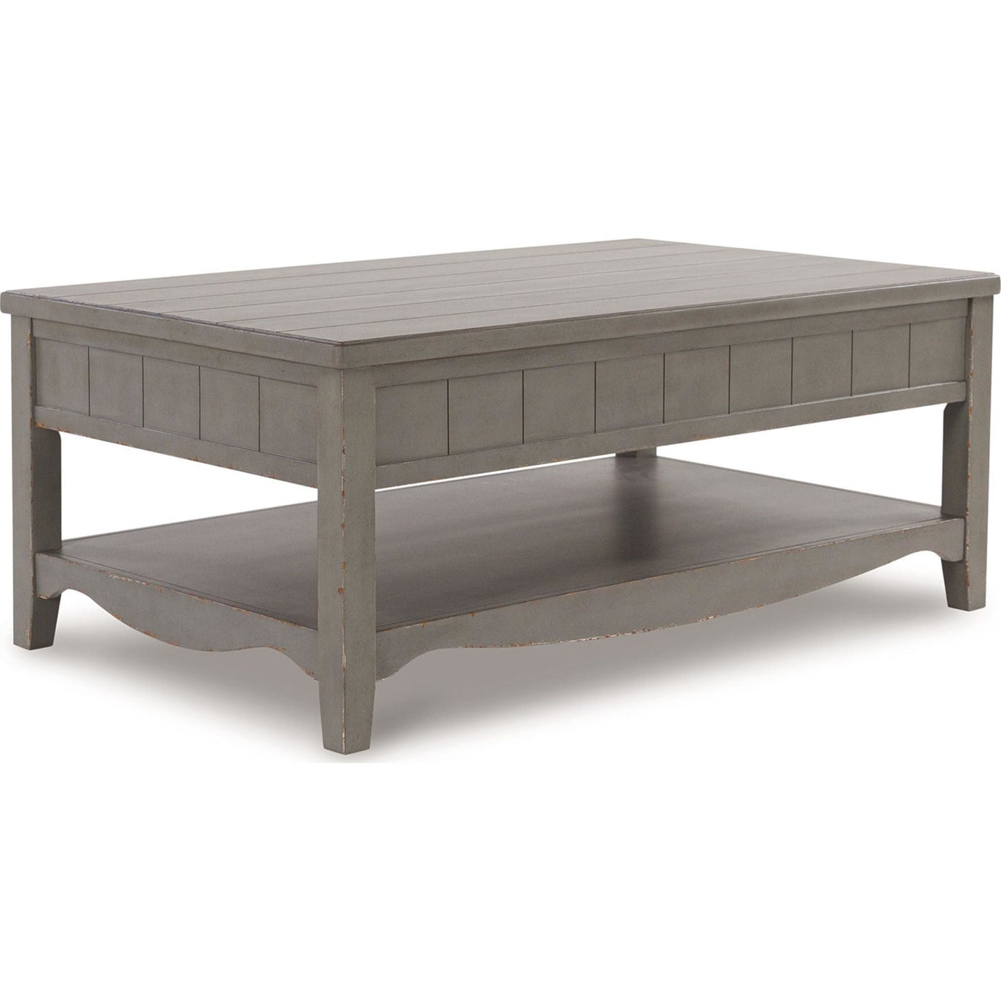 Charina Coffee Table - Antique Gray