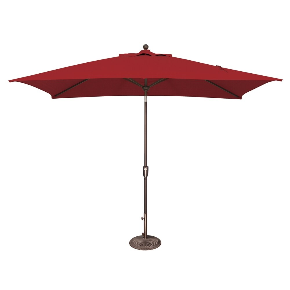SimplyShade Catalina 10-foot Rectangle Push Button Tilt Umbrella