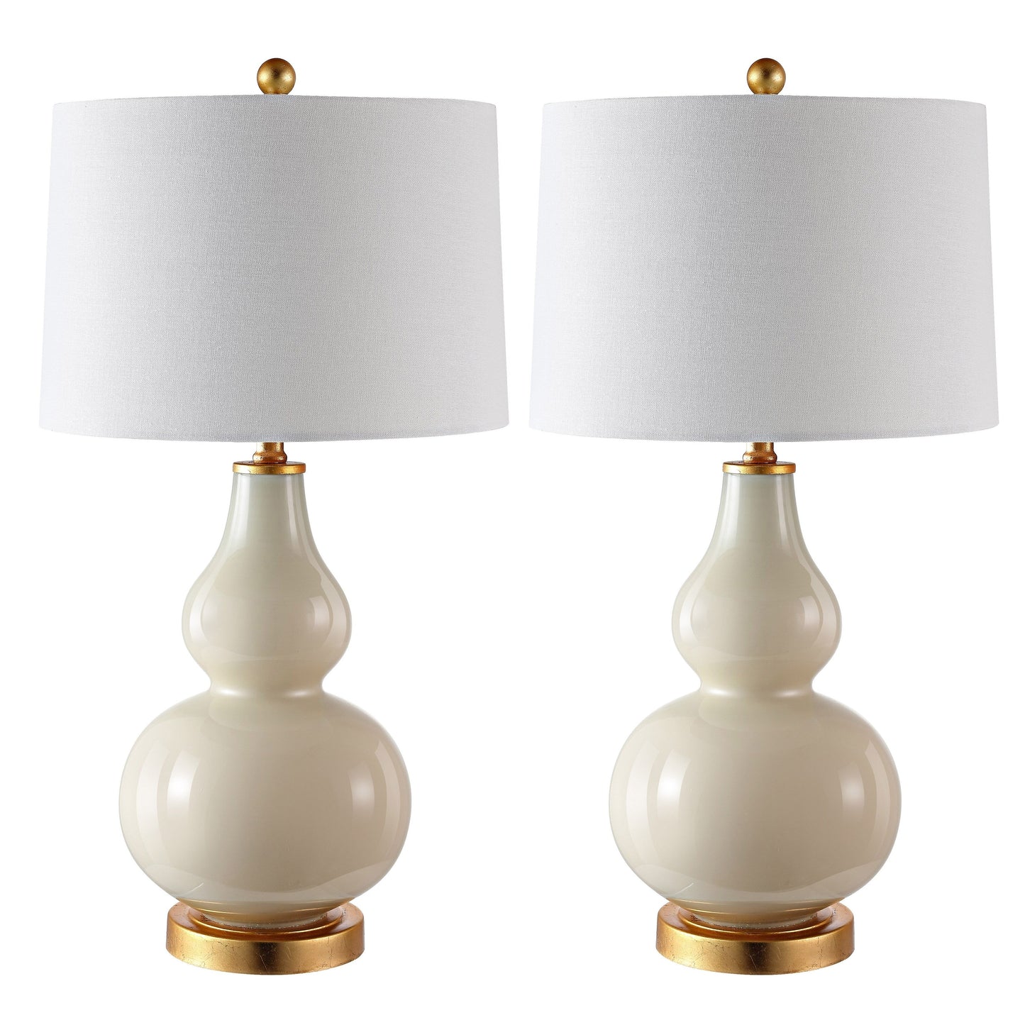 SAFAVIEH Lighting Diede Gourd Table Lamp (Set of 2) - 15x15x28.5 - 15Wx15Dx29H