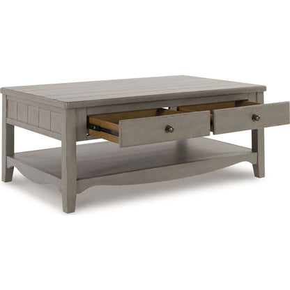 Charina Coffee Table - Antique Gray