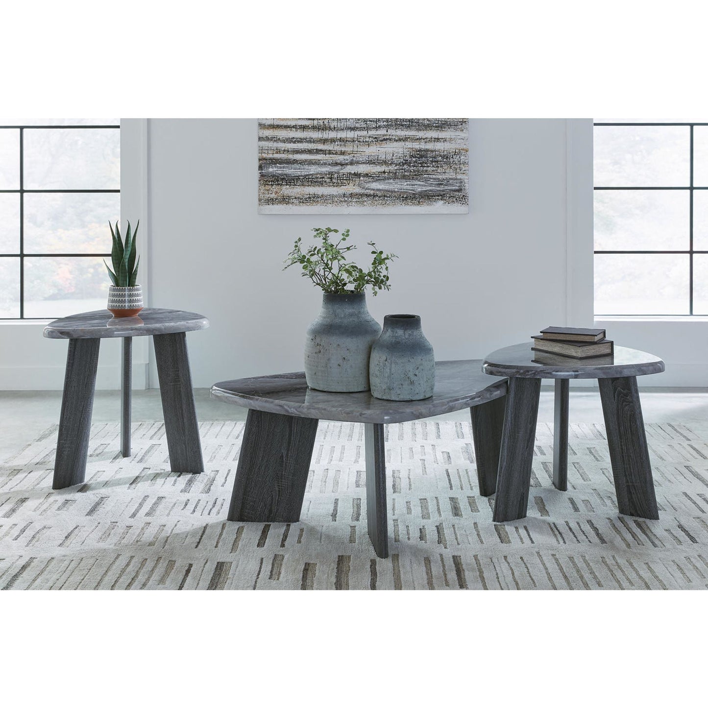 Bluebond 3 Pack Tables - Gray