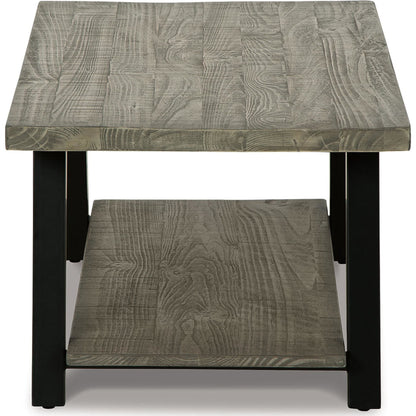 Brennegan Coffee Table - Gray/Black
