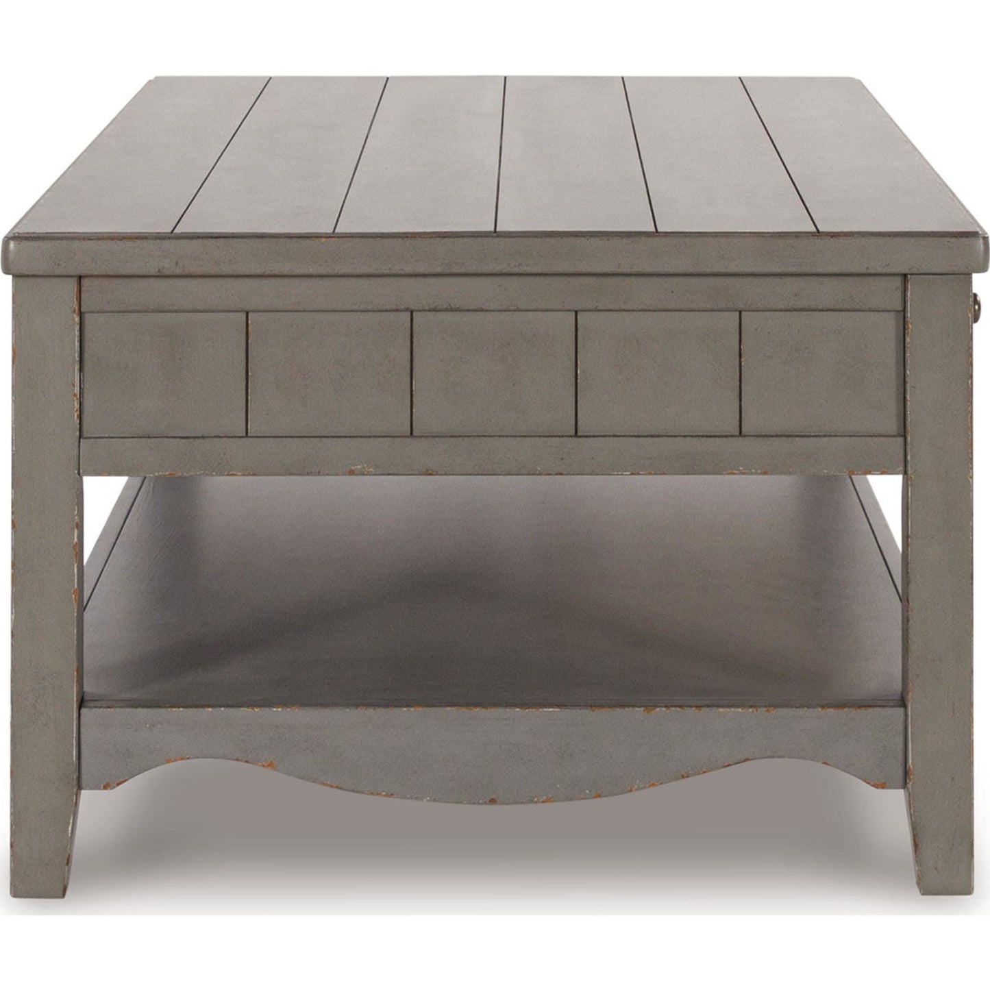 Charina Coffee Table - Antique Gray