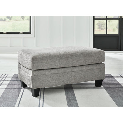 Davinca Ottoman - Charcoal