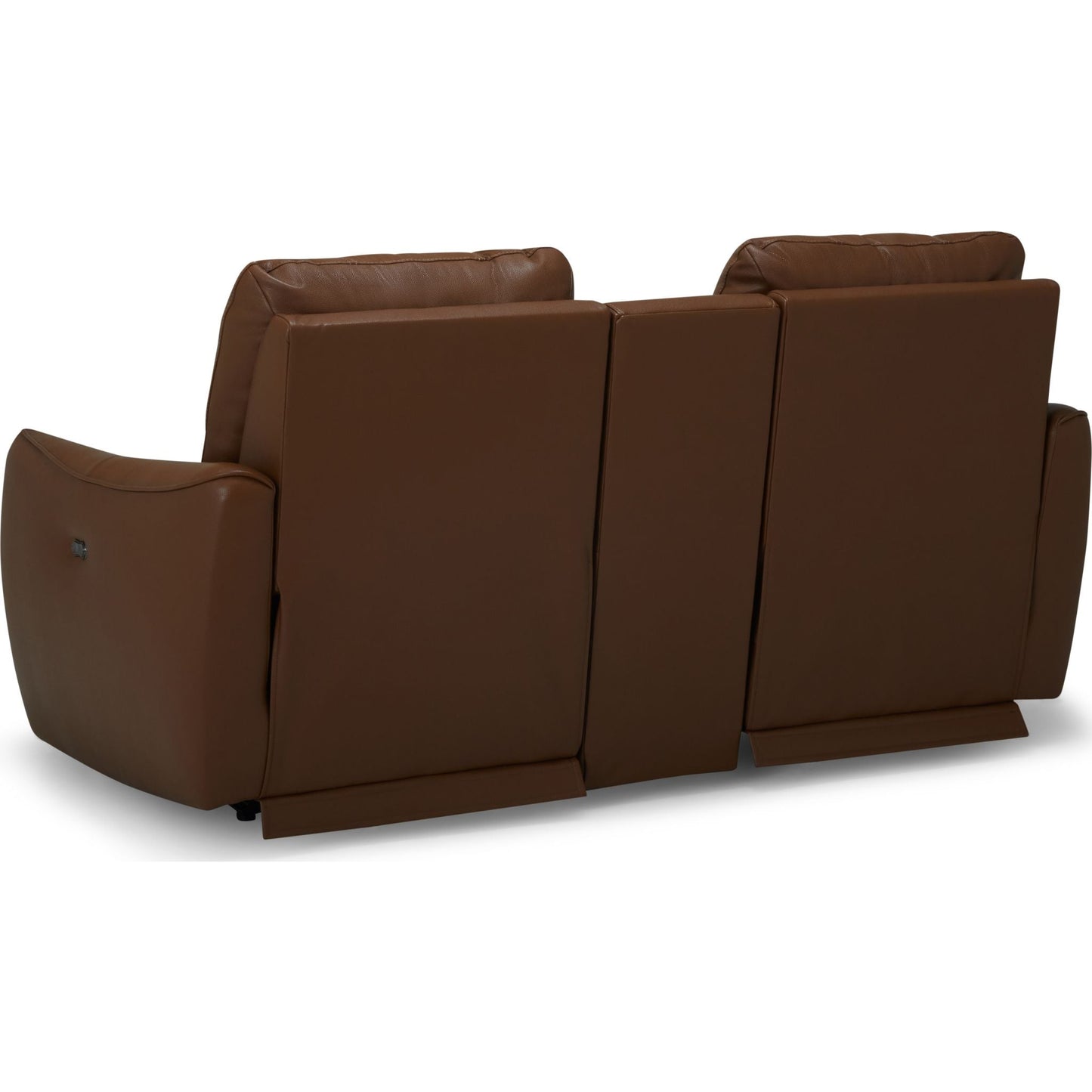 Arlo Power Reclining Loveseat w/ Console - Valencia Biscotti