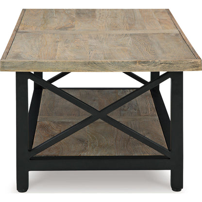Bristenfort Coffee Table - Brown/Black