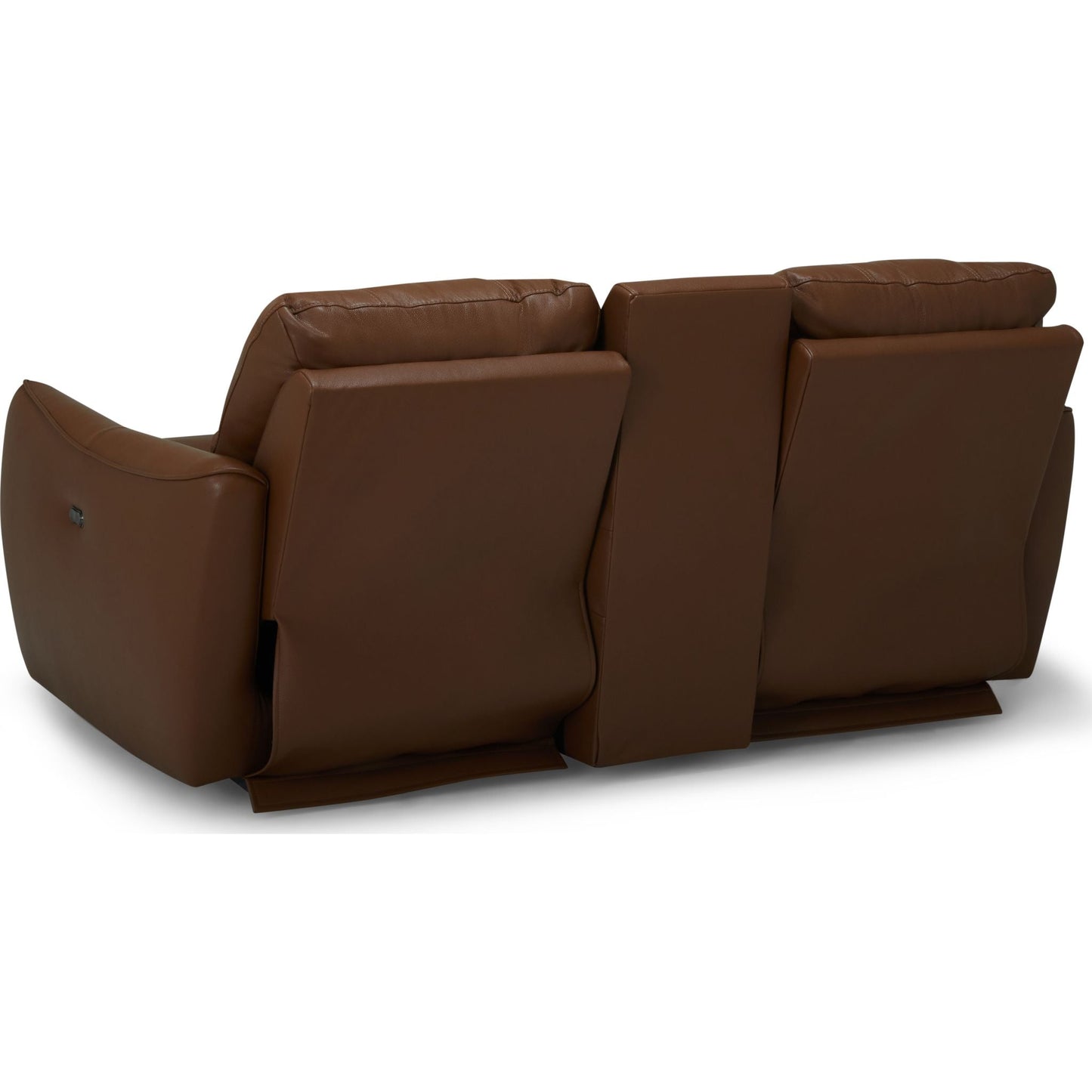 Arlo Power Reclining Loveseat w/ Console - Valencia Biscotti