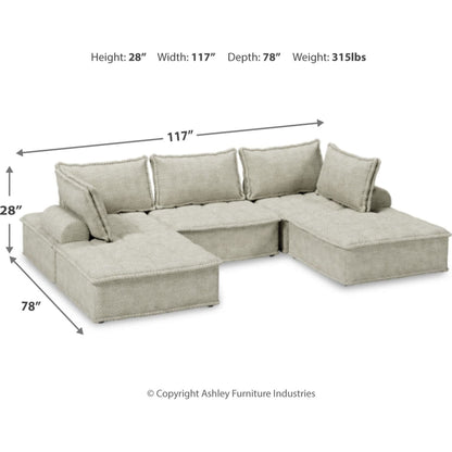 Bales 5 Piece Modular Sectional