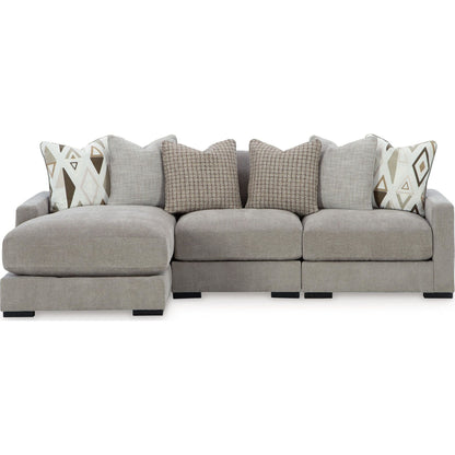 Aslan Court 3 Piece Sectional with Chaise
