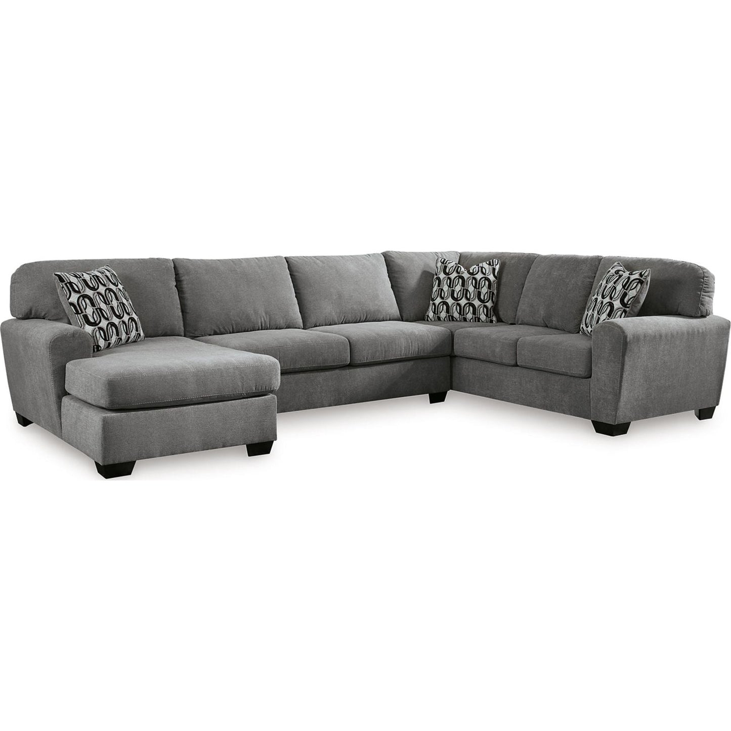 Birkdale Court 3 Piece Sectional with Chaise