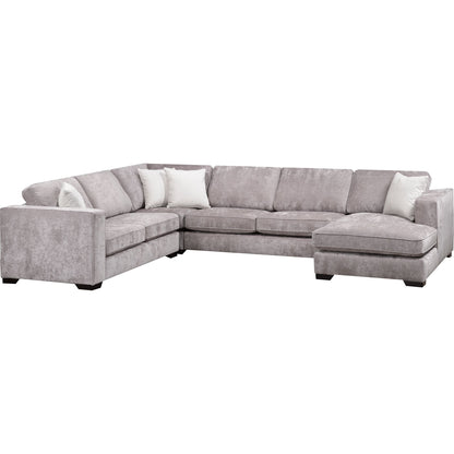 Amber 4 Piece Sectional - Taupe