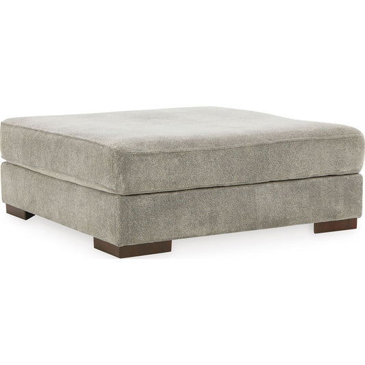 Bayless Oversized Accent Ottoman - Smoke
