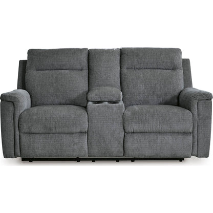 Barnsana Power Reclining Loveseat with Console