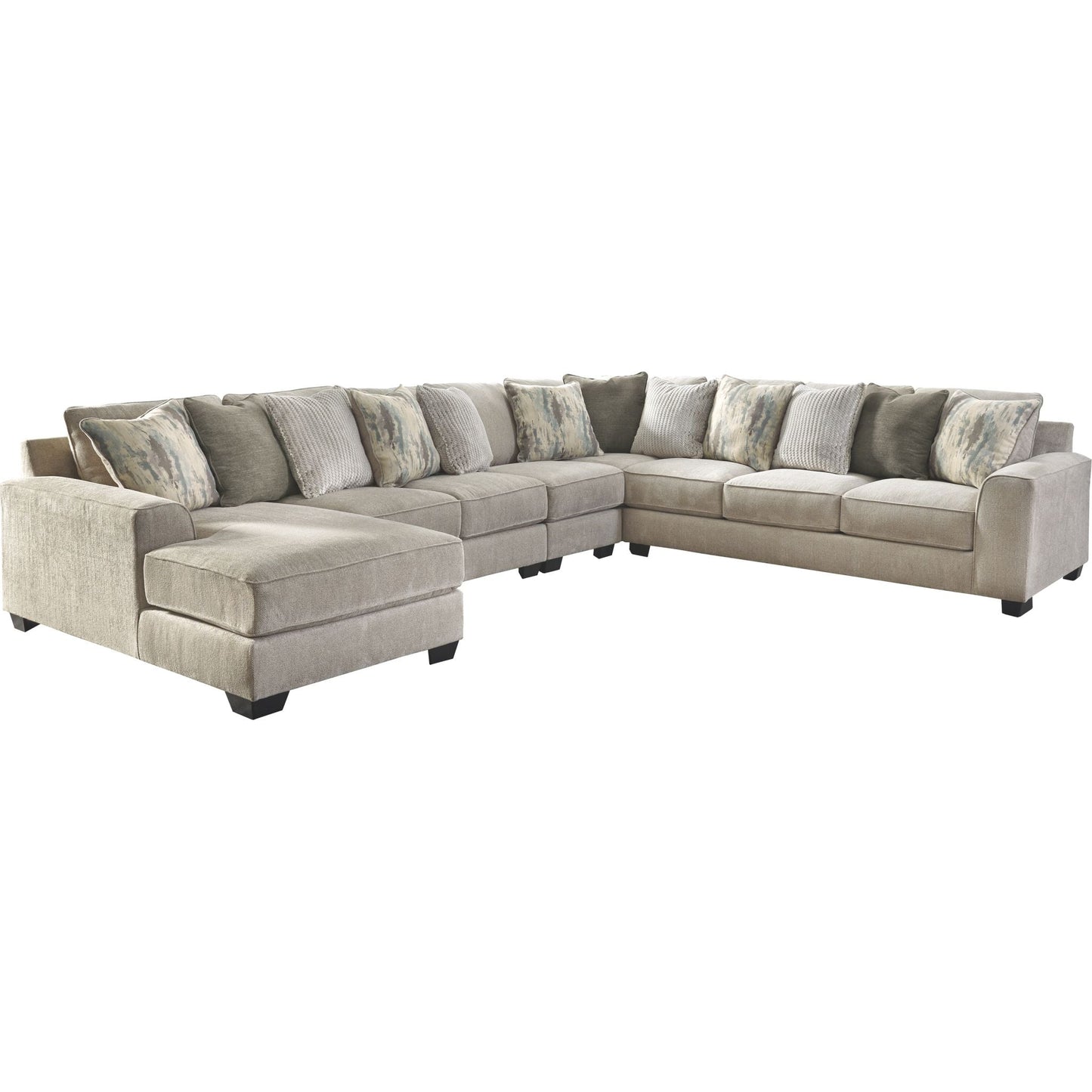 Ardsley 5 Piece Sectional with Chaise