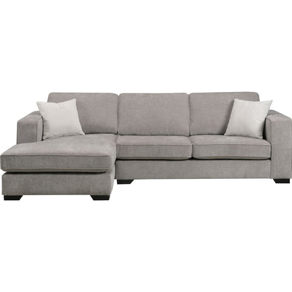 Amber 2 Piece Sectional with Chaise - Taupe