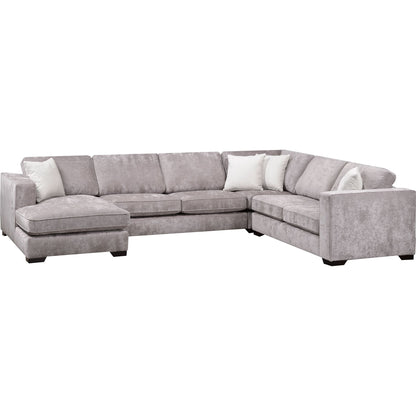 Amber 4 Piece Sectional - Taupe