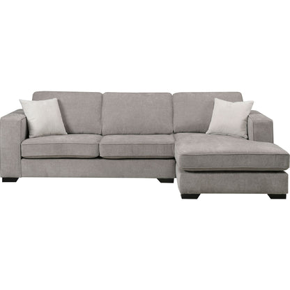 Amber 2 Piece Sectional with Chaise - Taupe