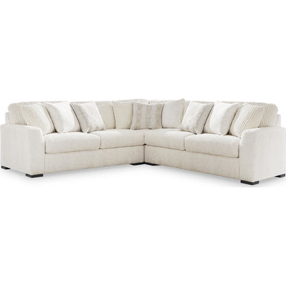 Chessington 3 Piece Sectional - Ivory