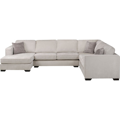 Amber 4 Piece Sectional - Cream