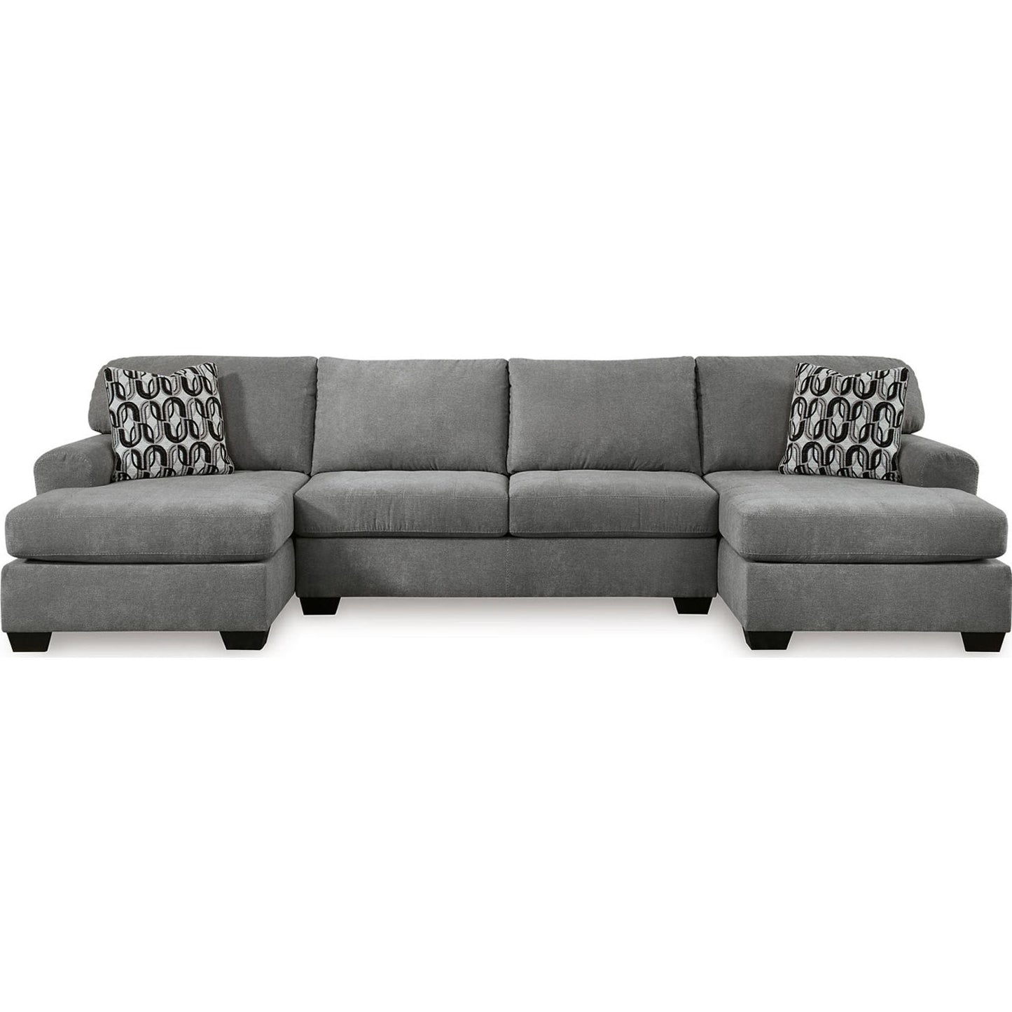 Birkdale Court 3 Piece Sectional - Gray