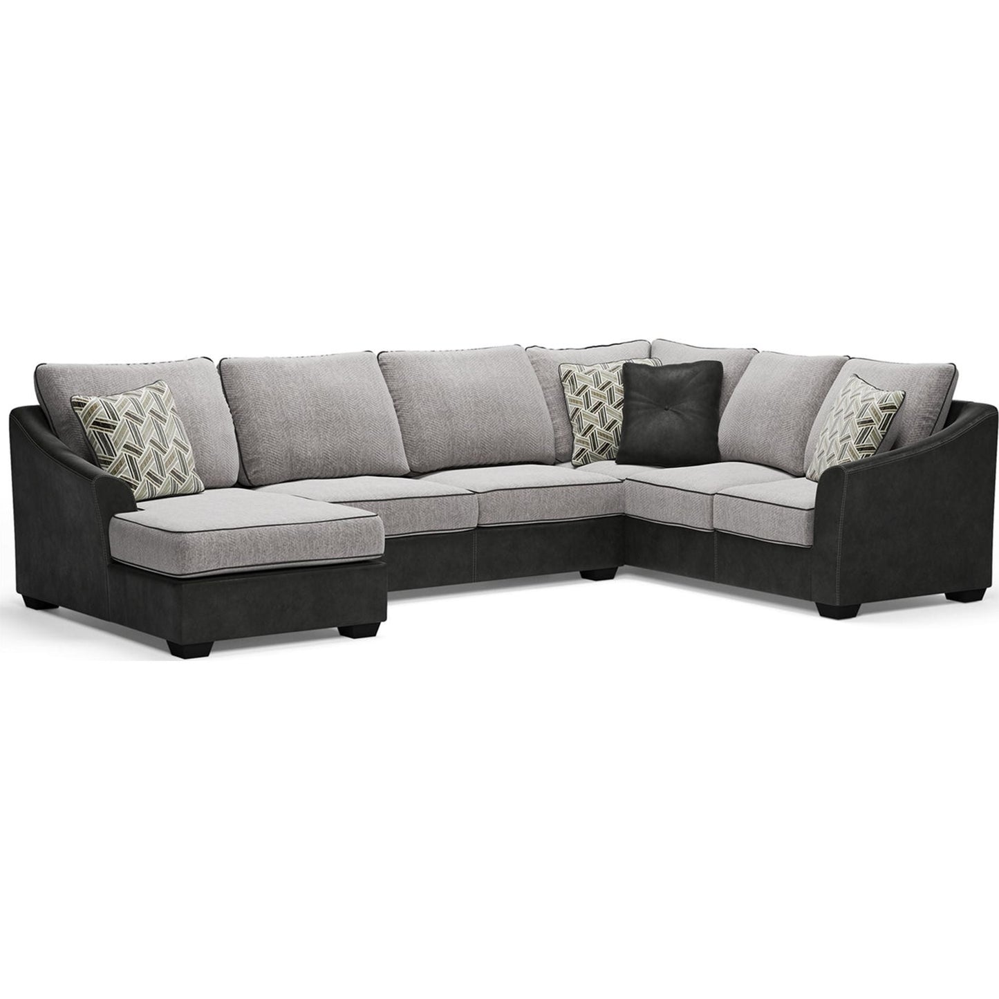 Bilgray 3 Piece Sectional - Pewter