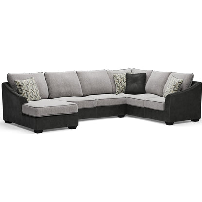 Bilgray 3 Piece Sectional - Pewter