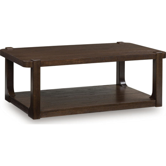 Breckington Coffee Table - Dark Brown