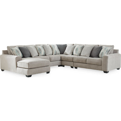 Ardsley 5 Piece Sectional with Chaise
