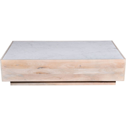 Avani Coffee Table - White Marble