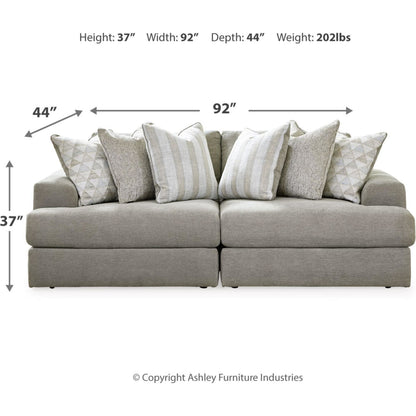 Avaliyah 2 Piece Modular Sectional