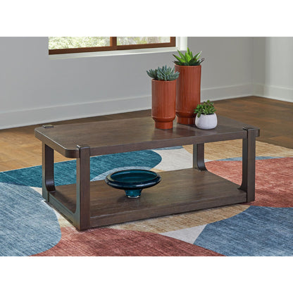 Breckington Coffee Table - Dark Brown