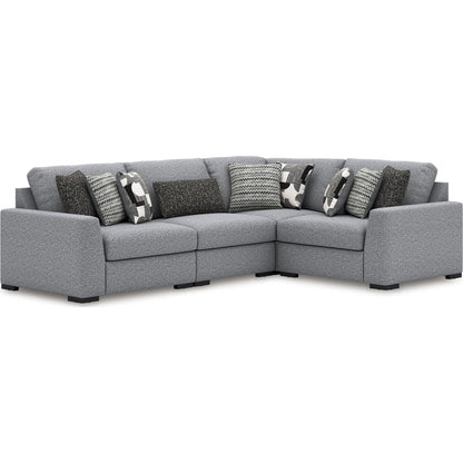 Bealton 4 Piece Sectional - Salt and Pepper