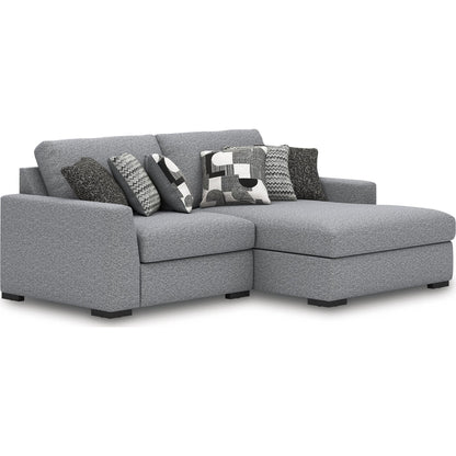 Bealton 2 Piece Sectional with Chaise - Salt and Pepper